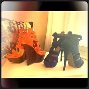 Two pairs of gorgeous spring/summer heels.